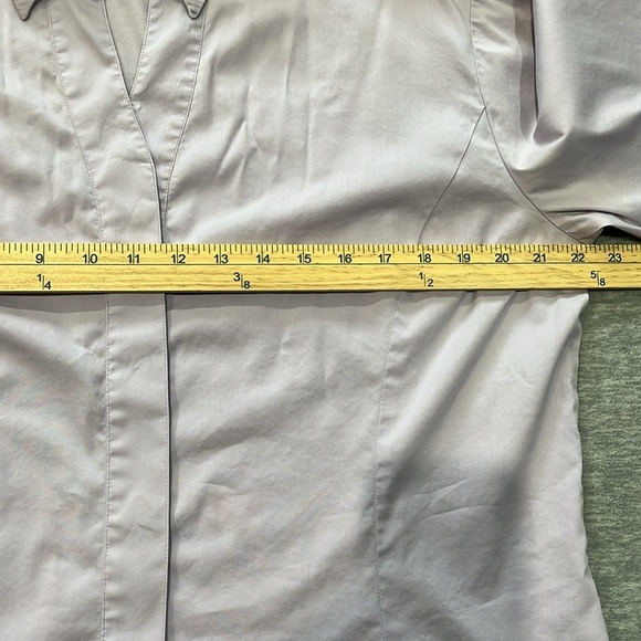 Ladhyette 148 Light Purple Button-Up Blouse size 10 - Picture 7 of 7